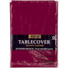 Berry Round Plastic Table Cover | Solids