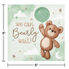 Teddy Bear Beverage Napkins 16ct | Baby Shower