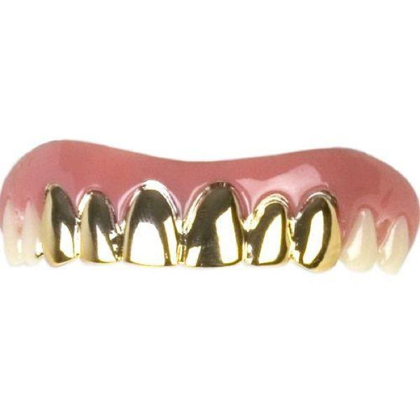 gold grillz teeth