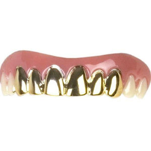 gold grillz teeth