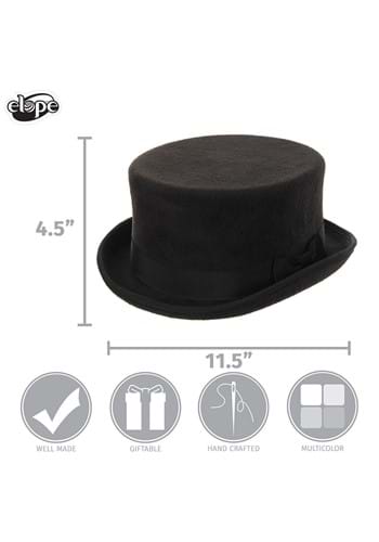 Black John Bull Hat