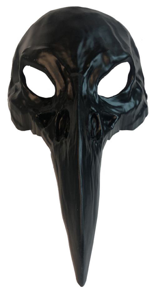 black bird mask