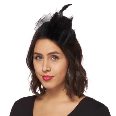Black Fascinator