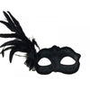 Black Feather Mask | New Year's Eve