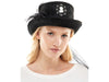 Black Gothic Top Hat