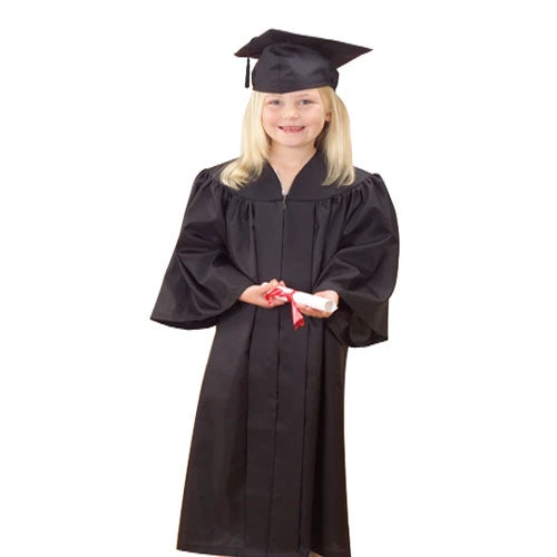 Child Black Graduation Cap & Gown | Graduation