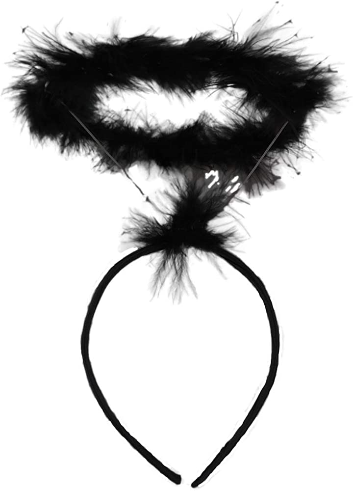Black Angel Halo Headband