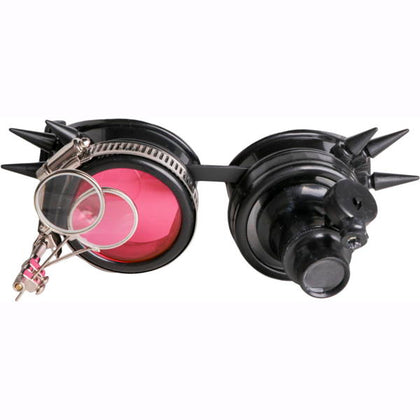 LED Magnifying Steampunk Goggles