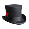 Steampunk Wool Top Hat | Black