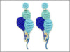 Blue Balloon Earrings