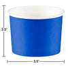 Blue Paper Treat Cups 8ct | Solids