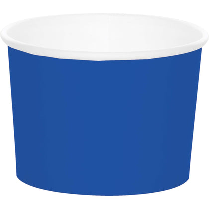 Blue Paper Treat Cups 8ct | Solids