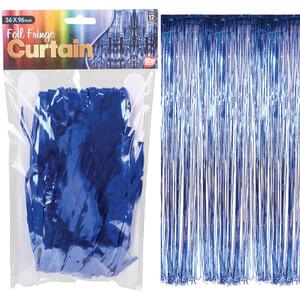 Metallic Curtain | Blue