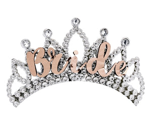 Rose Gold Bride Tiara