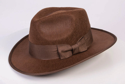 brown fedora