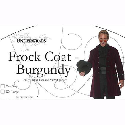 Frock Coat Burgundy | Adult