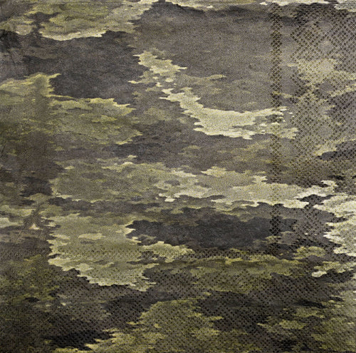 American Heroes Camo Beverage Napkins 16ct | Army