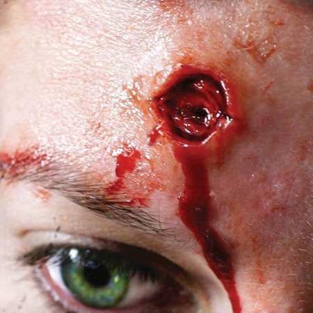 bullet hole effect
