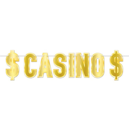 Foil Casino Streamer | Casino