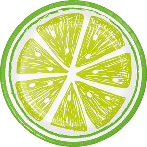 Citrus 7in Plate Assortment 8ct | Summer