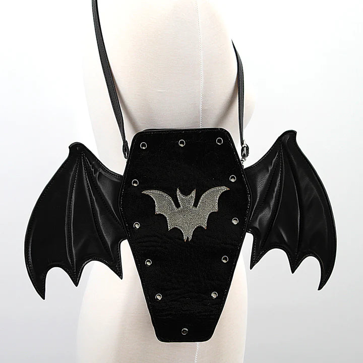 Bat Coffin Convertible Backpack | Halloween
