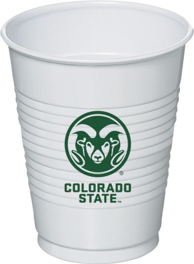 Colorado State - 16oz Plastic Cup 8ct