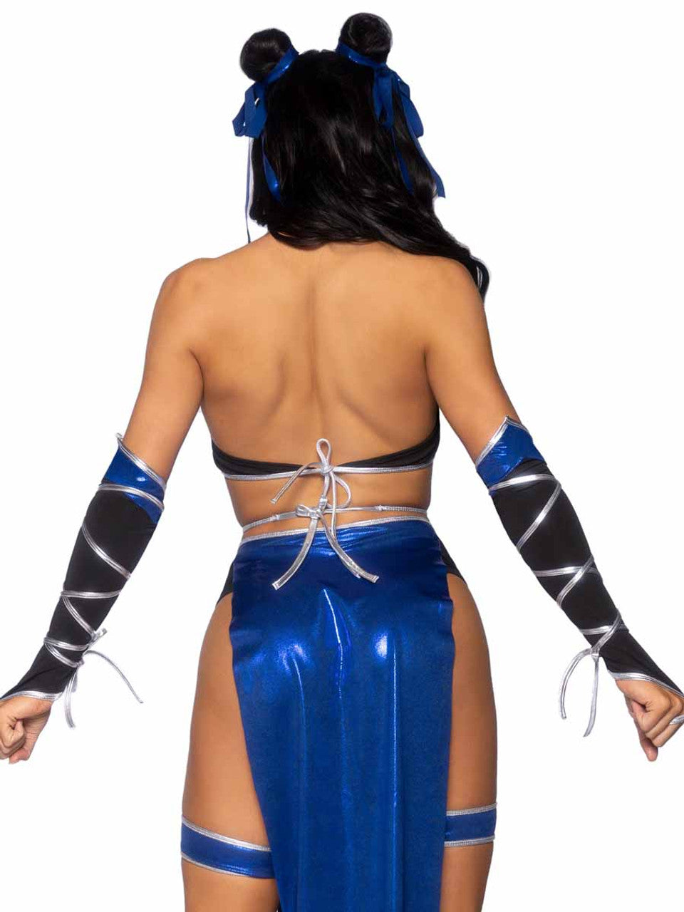 Blue Combat Ninja Costume | Adult