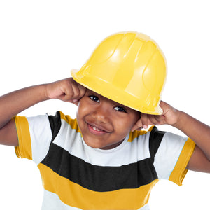 Construction Yellow Plastic Hard Hat | Child