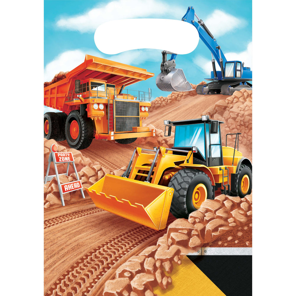 Construction Loot Bags 8ct | Kid's Birthday