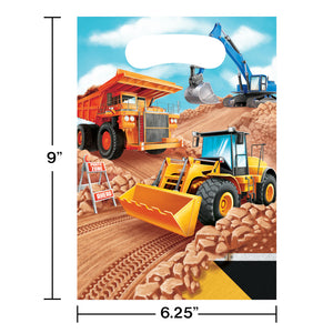 Construction Loot Bags 8ct | Kid's Birthday