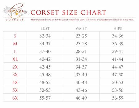 Lavish Black Satin Overbust Corset | Daisy Corsets