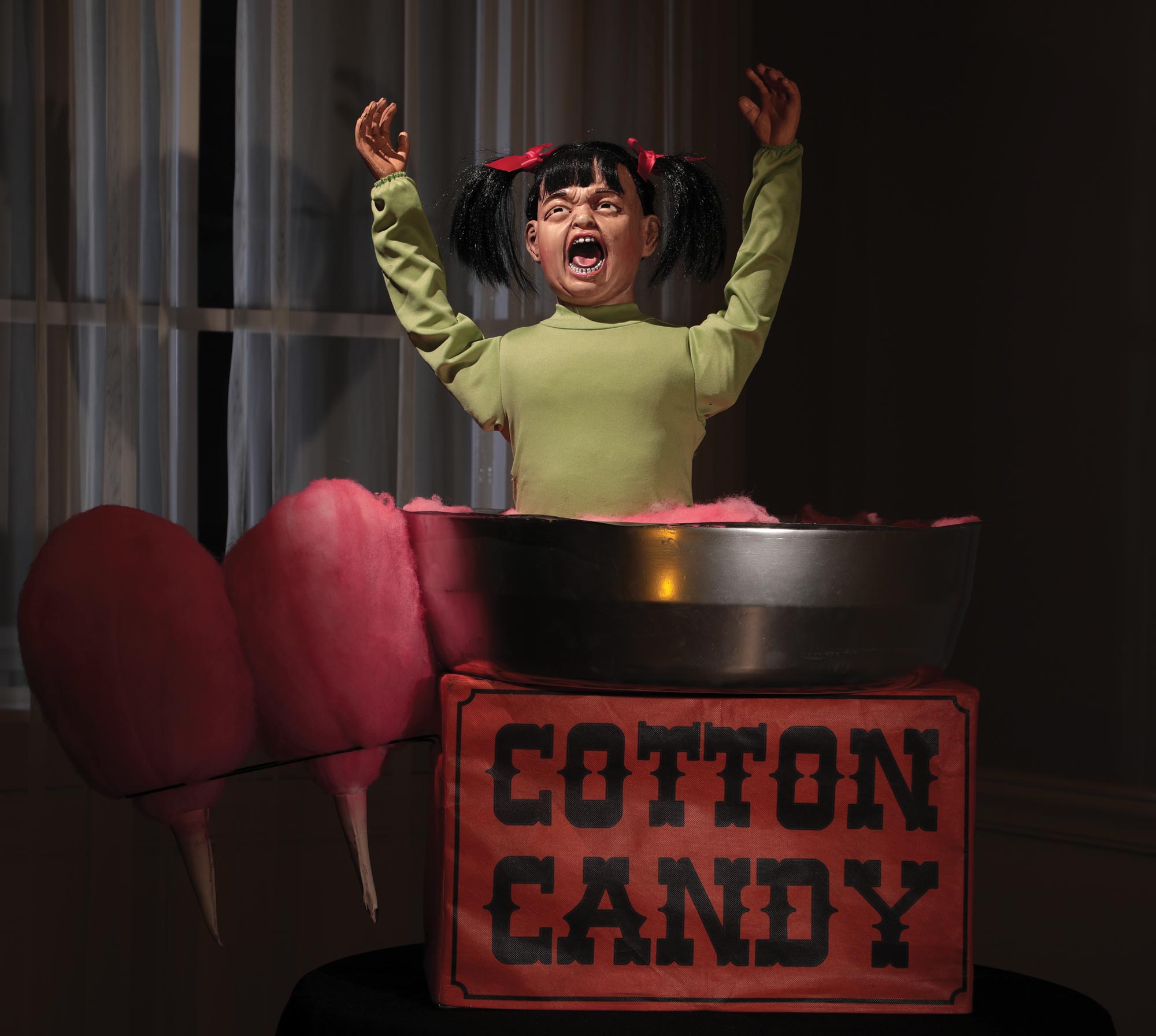 cotton candy animated prop