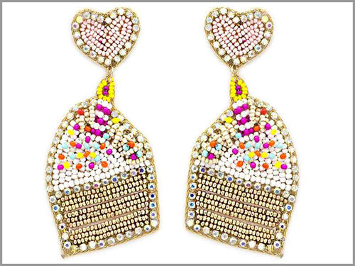 Cupcake Earrings