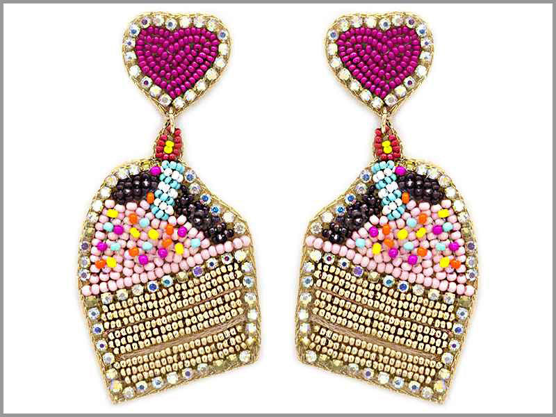 Cupcake Earrings