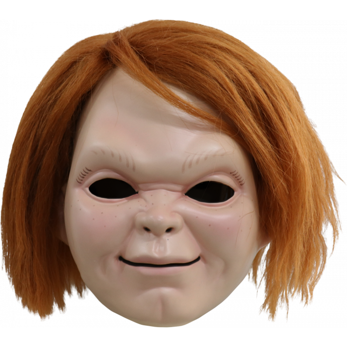 red hair Chucky plastic mask