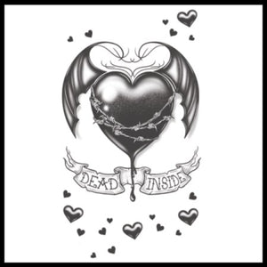 temp tattoo dead