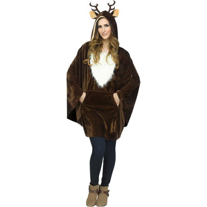 Deer Poncho | Adult 