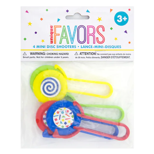 mini disk shooters fun plastic toy