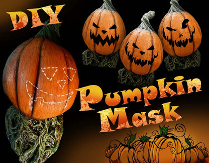 DIY Pumpkin Mask