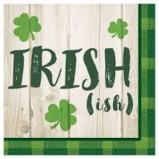 Irish (ish) Beverage Napkins | St. Patrick's Day