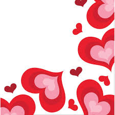 Valentines Hearts Luncheon Napkins 16ct | Valentine's Day