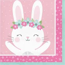 Bunny Luncheon Napkins | Easter