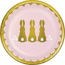 Fancy 7in Cake Plates 8ct | Easter
