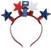 Patriotic Flashing Jumbo Star Headband
