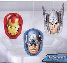 Avengers Honeycomb Decoration