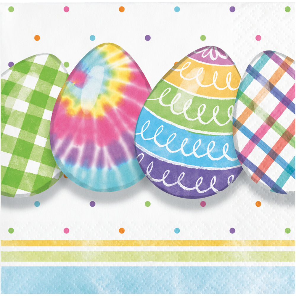 Vibrant Easter Beverage Napkins 16ct | Easter