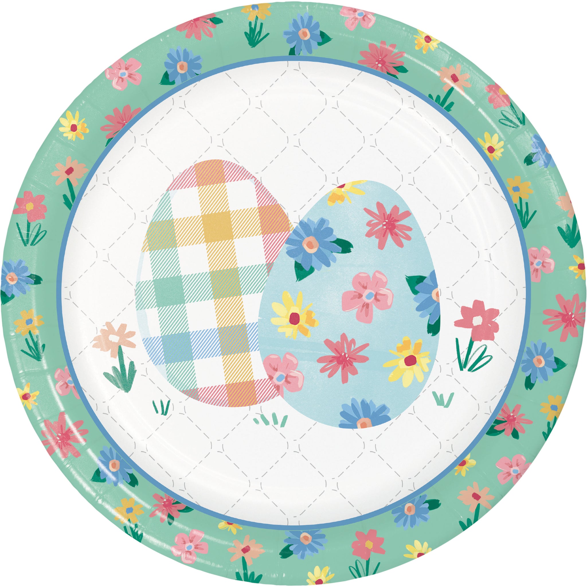 Cottage Easter 7in Paper Plates 8ct | Easter