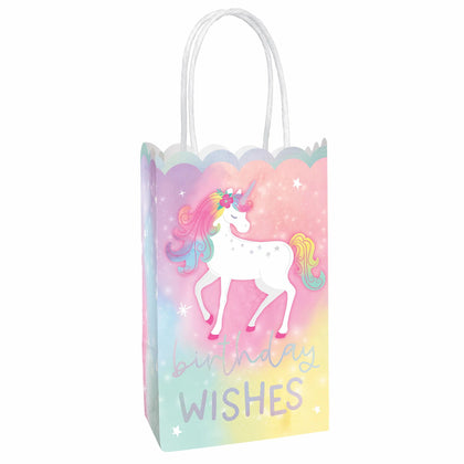 Unicorn Birthday Gift Bags 8ct | Kid's Birthday