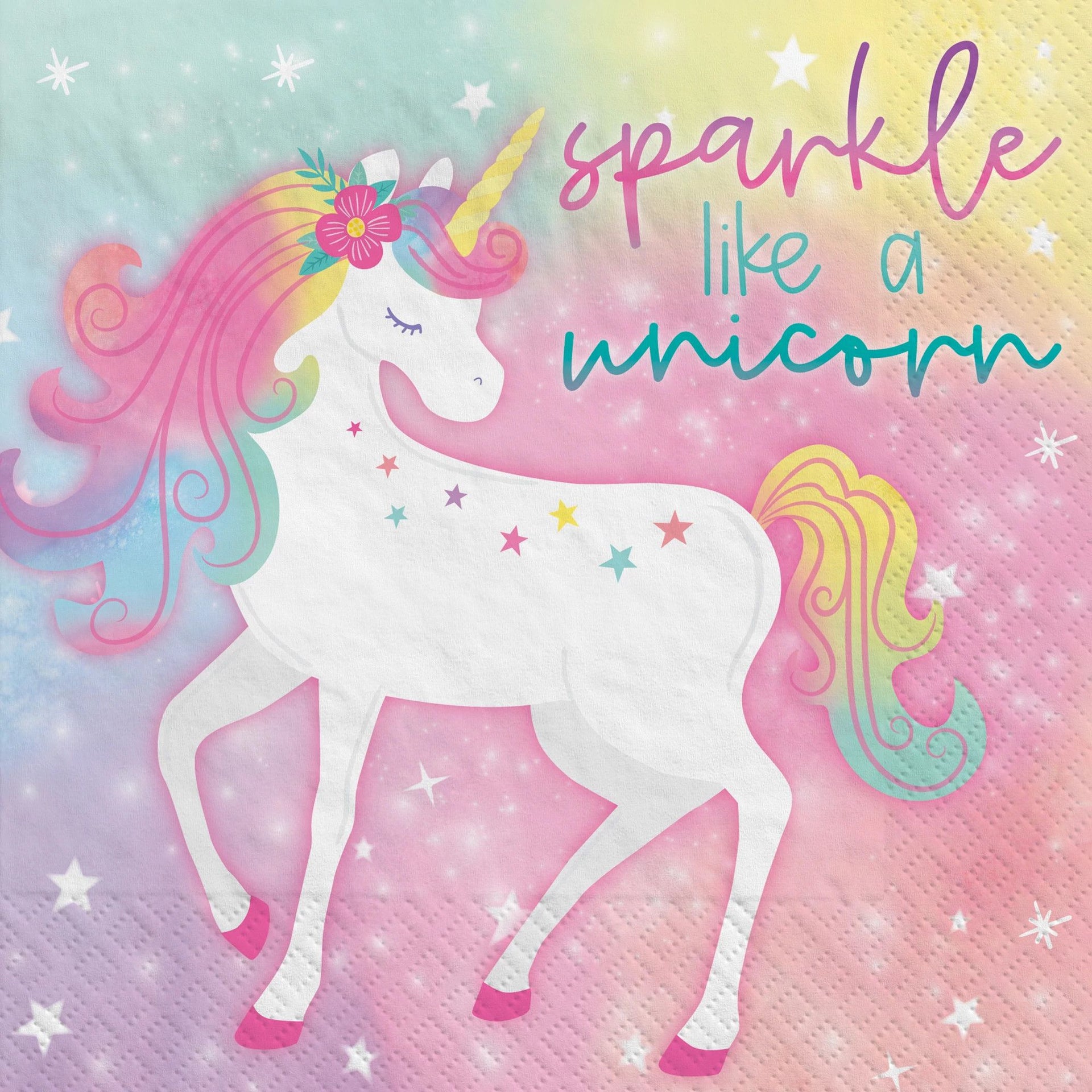 unicorn napkins