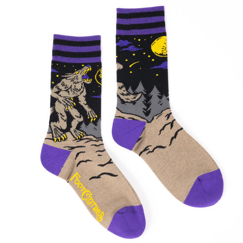 Evil AF Werewolf Socks | Foot Clothes